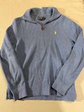 Polo Ralph Lauren Men  s 1/4 Zip Sweatshirt Size Medium
