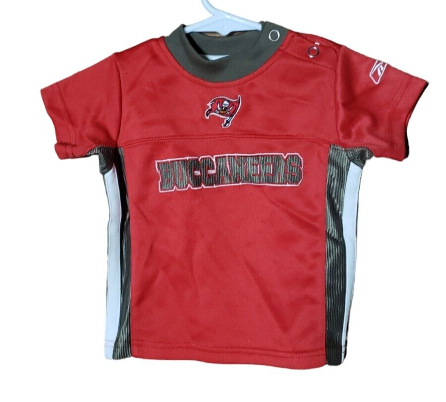 Tampa Bay Buccaneers Jersey 24M Red NFL Reebok Size Snaps | eBay