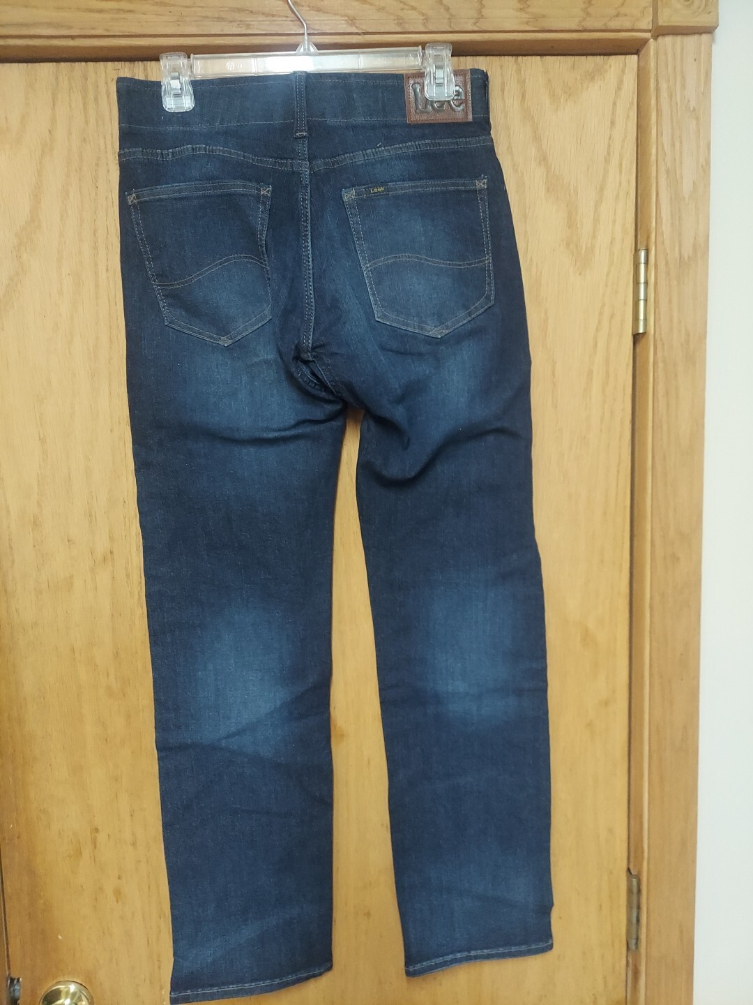 New Lee Men's Extreme Motion Slim Fit Straight Leg Jeans 30 X 32