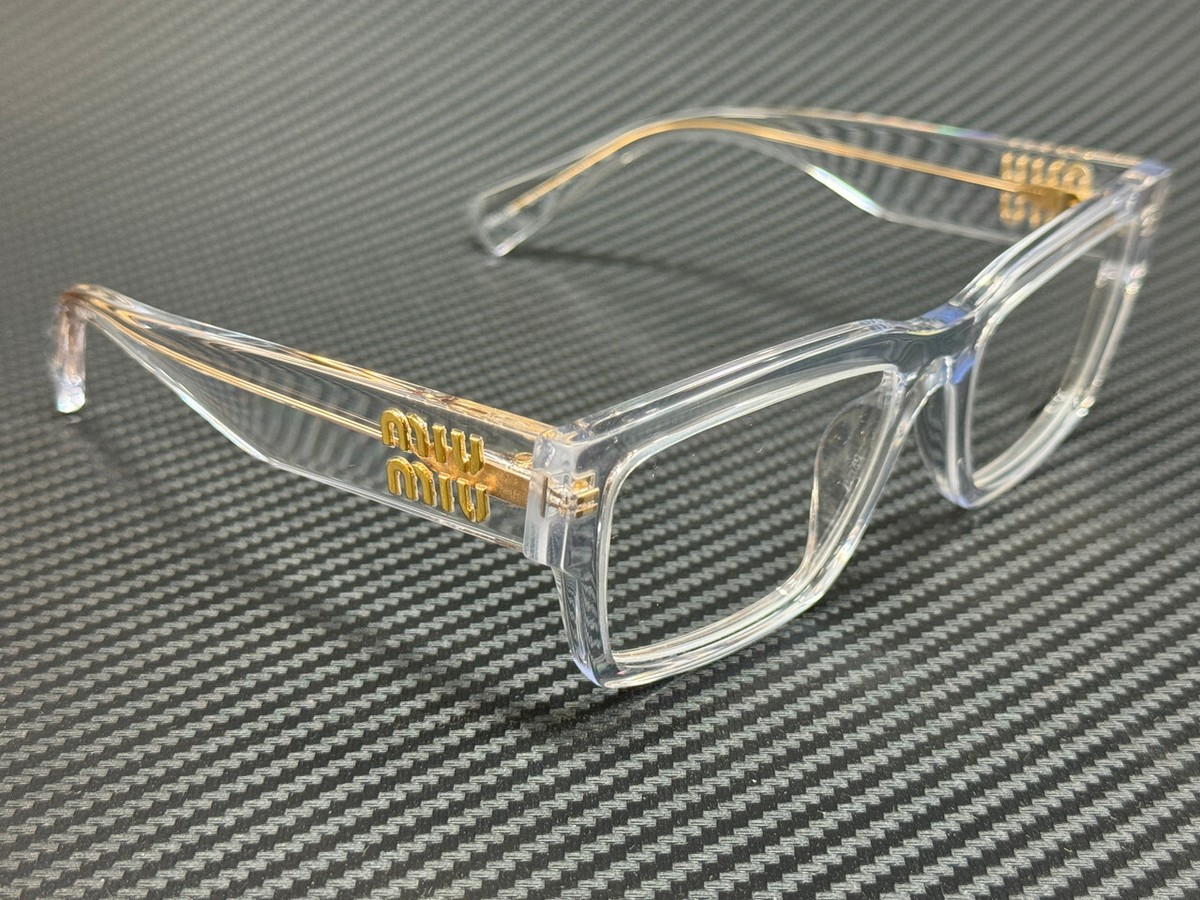 MIU MIU MU 02XV 2AZ1O1 Transparent Women's 54 mm Eyeglasses
