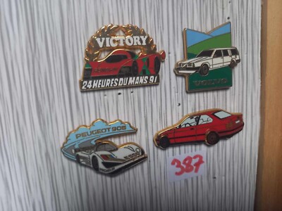 Pin's Porsche Shell 24h Du Mans - Arthus Bertrand - Prototype - Rare