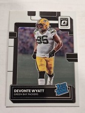 2022 Panini Donruss Optic Rated Rookie Devonte Wyatt #255 Packers