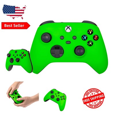 Ergonomic Custom Soft Touch Xbox Controller - Lightweight & Stylish Green