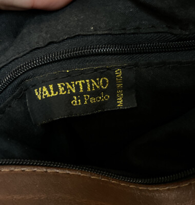 Valentino Di Paolo Italy Leather Convertible Backpack Hobo  display picture 3