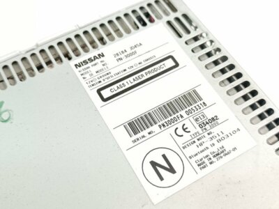 28184JD45A audio system 210376 für NISSAN QASHQAI (J10) K9K282 2007