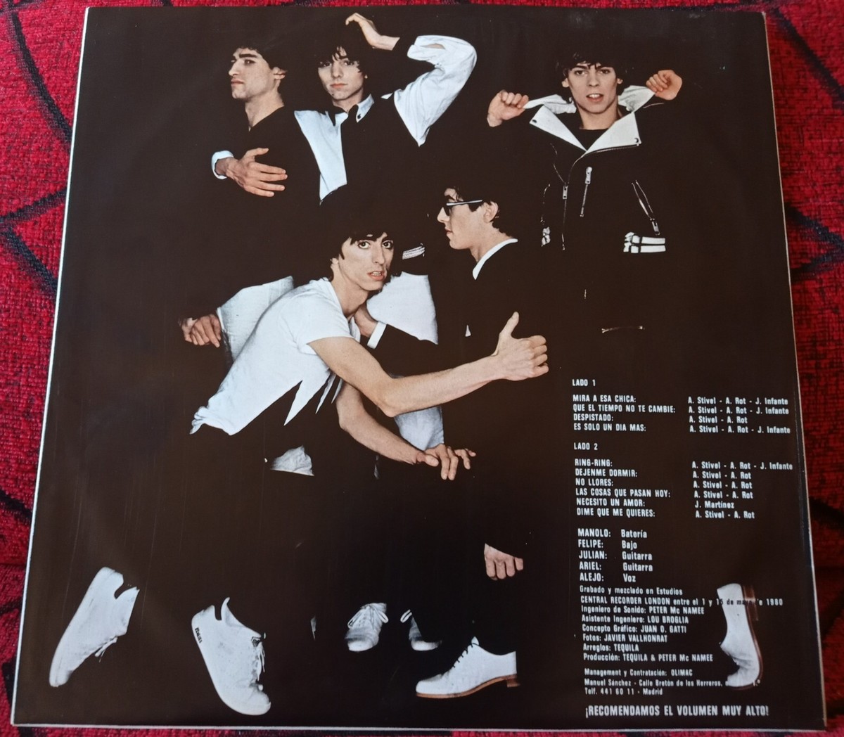TEQUILA ** Viva! Tequila! ** ORIGINAL 1980 Spain LP w/ INSERTS | eBay