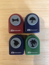 Armada Paper Punch Set Dog Bone Umbrella Fish Ocean Palm Tree Craft Scrapbooking