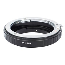 For Pentax PK Lens Adapter Ring To For Nikon F Mount Camera Converter Connecter