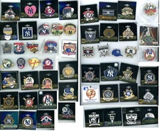 NY Yankees Pin Choice New York AL MLB Baseball New on Card Peter David Inc PDI