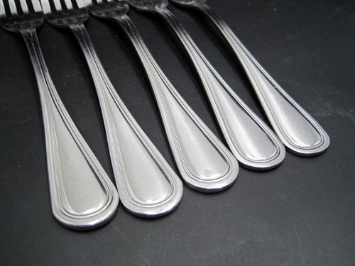 Set of 5 - Winco Princeton Stainless Dinner Fork 7 3/8" Long Flatware - 第 2/3 張圖片
