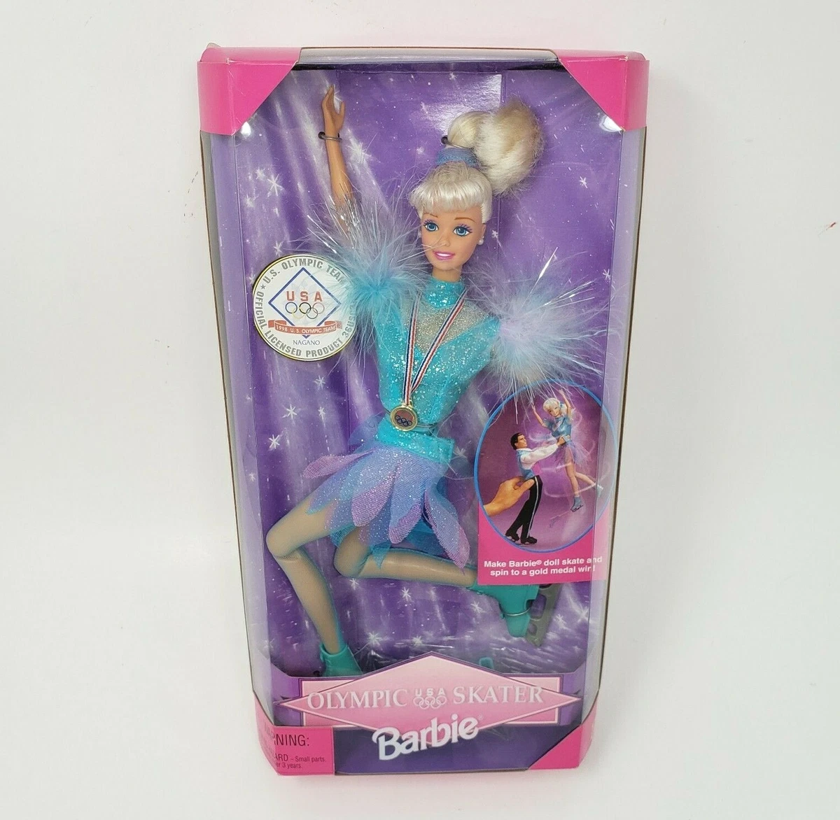 Olympic skater barbie value hot sale