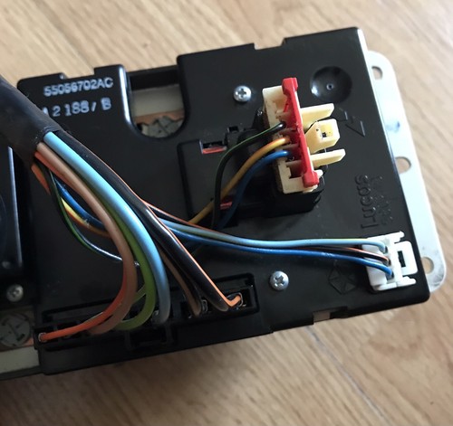 98-01 99 00 Dodge Ram HAVC SWITCH WIRING HARNESS Climate Control Heated Mirror - Picture 5 of 5