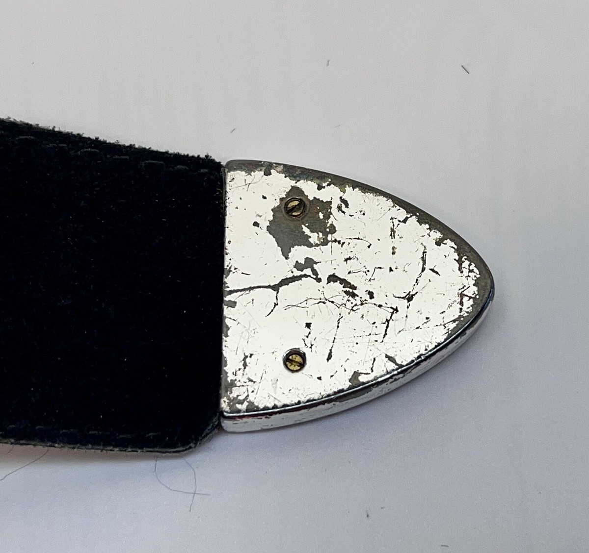 Michelle Monroe Western Cowhide Leather Belt Black Size: 34 