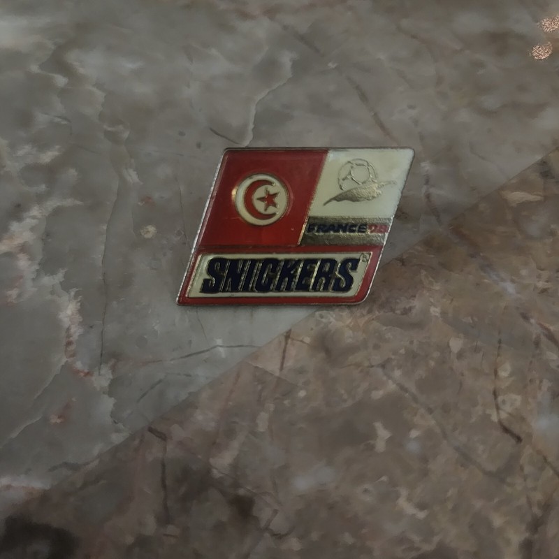 France 98 Tunisia Snickers Lapel Pin 