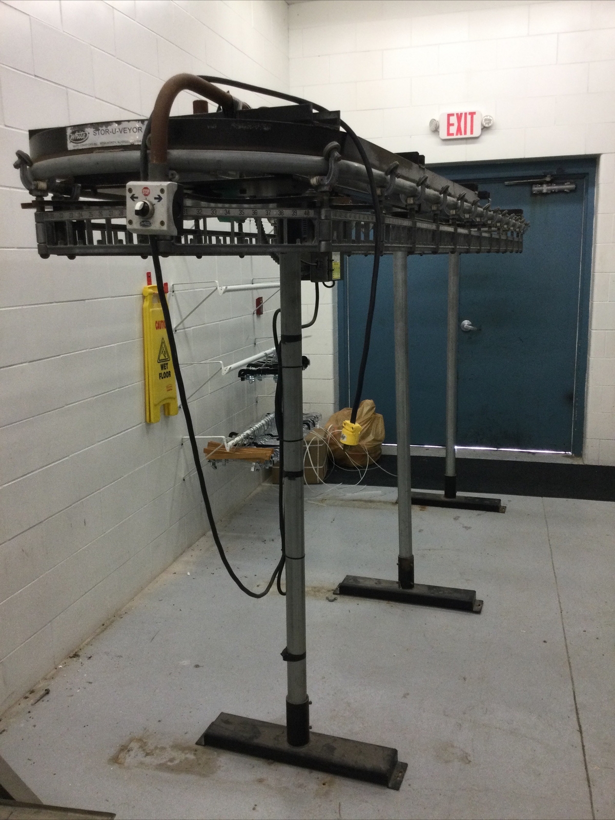 Dry Cleaner Motorized Clothing Rack White Storuveyor eBay