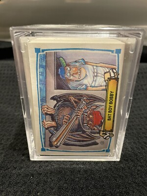 Complete Set of 88 Leaf 1988 Baseball's Greatest Grossouts Monster