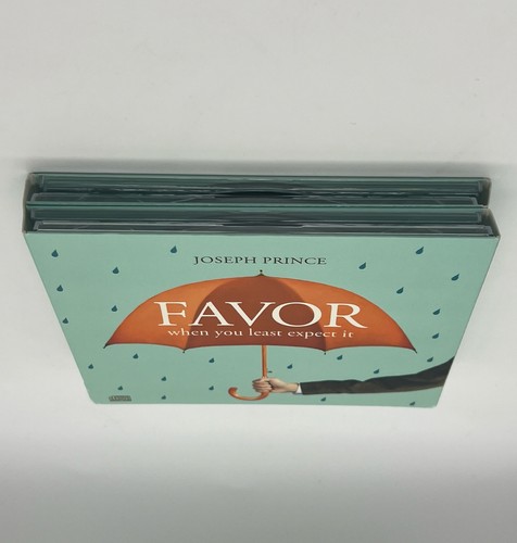 Joseph Prince Favor When You Least Expect It 4-Disc CD Set Top Zustand - Bild 14 von 14