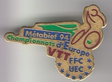 RARE PINS PIN'S .. VELO CYCLISME CYCLING CLUB TEAM  VTT EUROPE CUP METABIEF ~EF