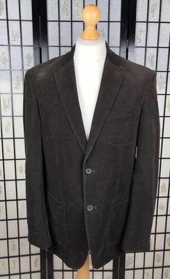 Next Mens Brown Cord Corduroy Blazer 