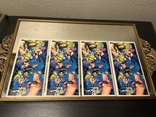 Lot Of 4 WCW/NWO Wrestling Stickers From 1999