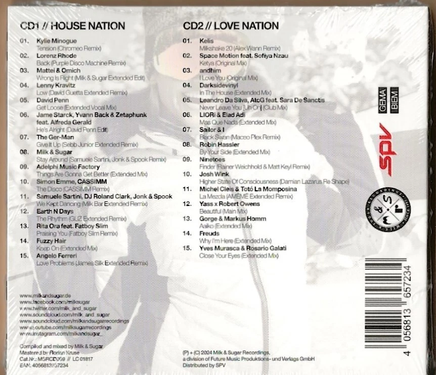 Milk & Sugar - 2 CDs - Winter Sessions 2024-Digipak - NEUWARE! - Bild 2 von 2