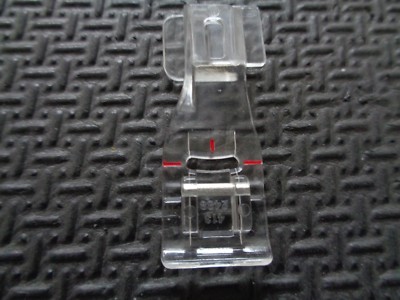 Clear Join & Fold Edging Foot #4132488-45 Viking Designer, Sapphire,Orchidea#1+ 
