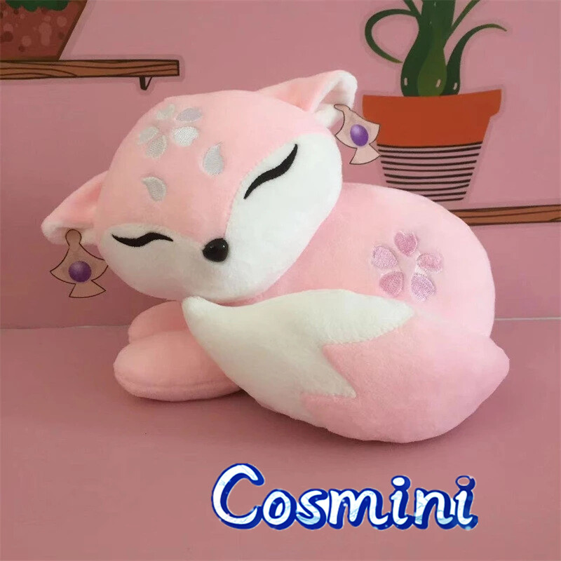 Genshin Impact Yae Miko Fox Plushie Gordo Peluche Suave | Cuotas sin interés