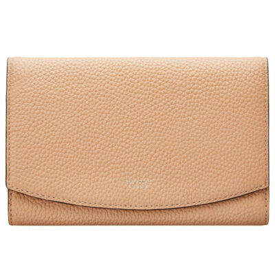 OROTON NEW Atlas Soft Fold Zip Leather Wallet Clutch Biscuit Tag