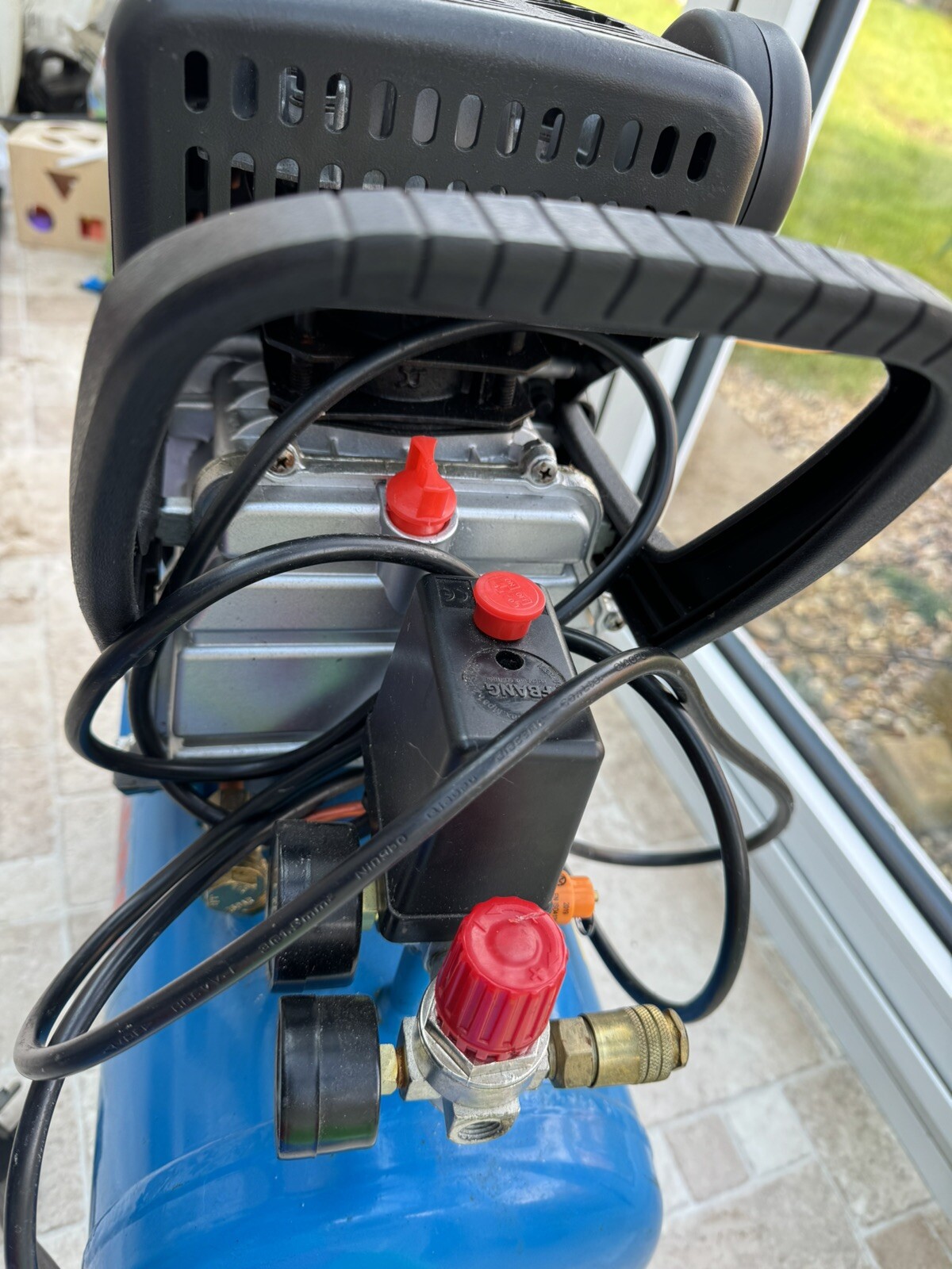 Ferrex Air Compressor 8 Bar 24 Litre SPARE PARTS / Not Working eBay