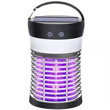 Bug Zapper Electric Solar Mosquito Killer Indoor/Outdoor Rechargeable