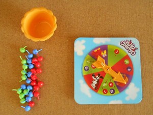 Hi Ho Cherry-o Basket 31 Cherries Fruit Spinner 2013 Game Pieces ...