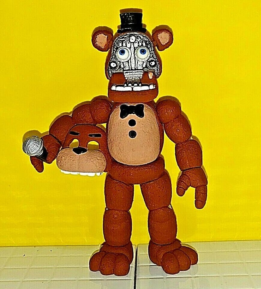 FNAF ANIMATRONIC TWISTED FREDDY FAZBEAR action figure 8 Five Nights at  Freddy's