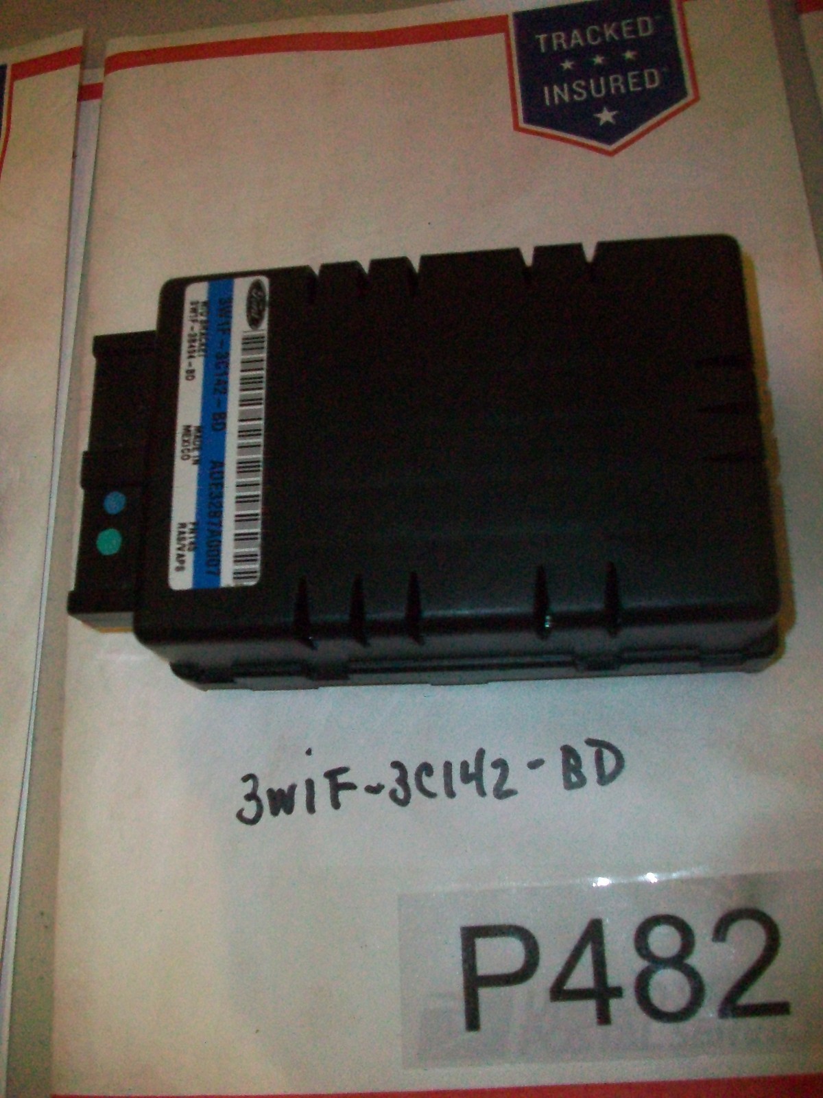 TESTED 2003 LINCOLN TOWN CAR AIR SUSPENSION CONTROL MODULE 3W1F3C142BD eBay