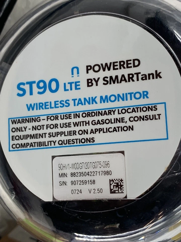 SkyBitz 90HVI-W00G7/20TG075-096 Smartank ST90 LTE Wireless Tank Monitor Sensor - Image 3 of 4