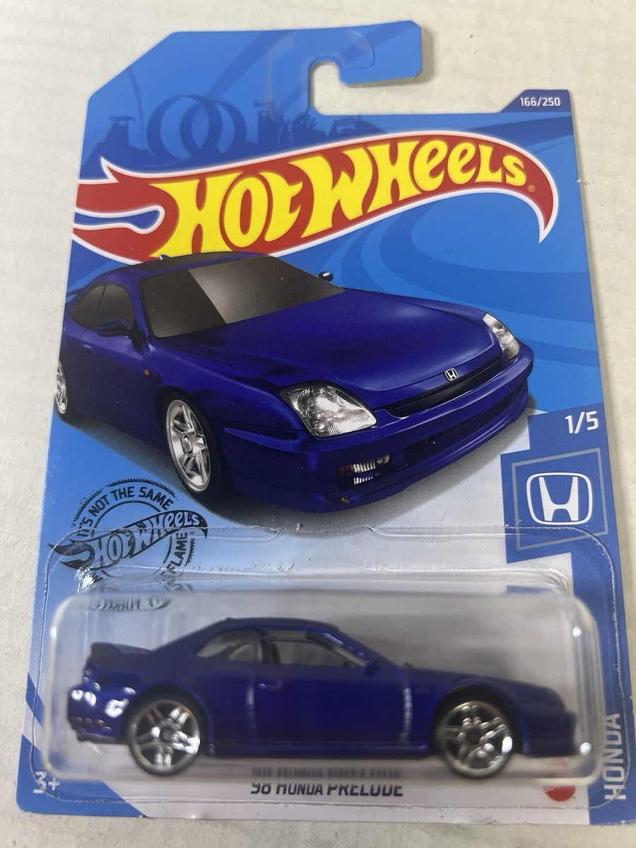 Hot Wheels Honda Series '98 Honda Prelude 1/5 BLUE 166/250 Diecast