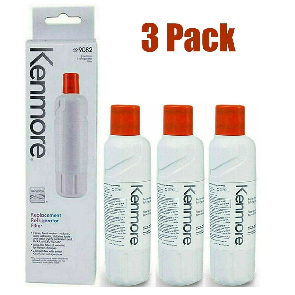 6-Pack Replacement Water Filter For Kenmore 9082 Refrigerator – 469082, 9903