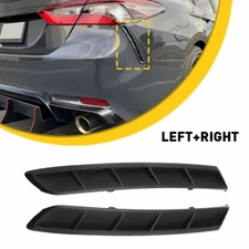 2Pcs FOR 2018 - 2023 TOYOTA CAMRY REAR SIDE BUMPER EXTENSION TRIM MOLDING LH &RH