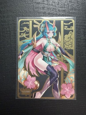 Limited Edition Mana Moon Oni Girls Metal Field Center Bundle 421/800