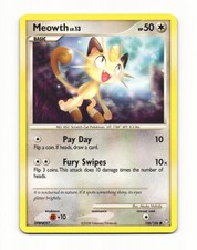 Meowth 106/146 Common Legends Awakened Pokemon NM