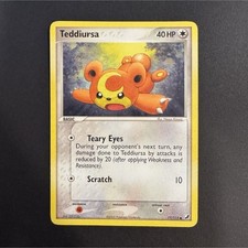 Pokemon TCG Teddiursa 77/115 EX Unseen Forces 2005 Common Regular English 40 HP