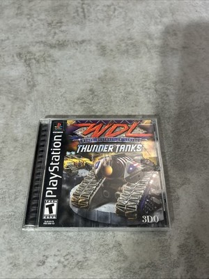World Destruction League: Thunder Tanks Sony PlayStation 1, 2000 PS1 Tested CIB