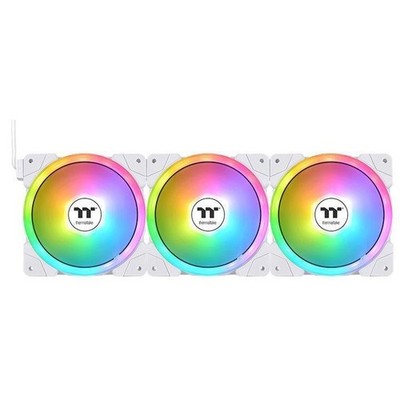 Gehäuselüfter Thermaltake SWAFAN EX12 ARGB Cooling Fan White TT Premium Edition