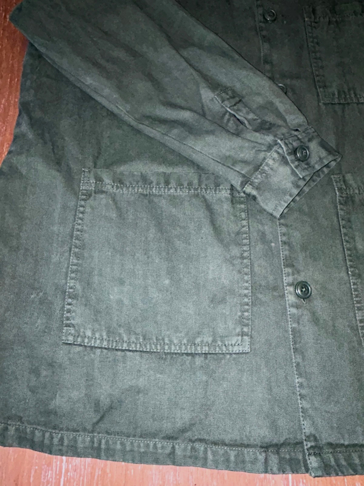 Universal Thread Oversized L/S Utility Style Jack… - image 2