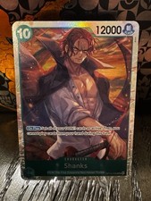 Shanks (028) OP13-028 SR Carrying On His Will Foil ENGLISH NM+ Secret Rare