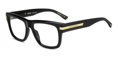 Dsquared2 D2 0163 Black 54/17/145 Herren Brillen