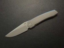 Sharknivco Waka &ndash; Titanium Zirblast Handles RWL34 / USA Made Custom