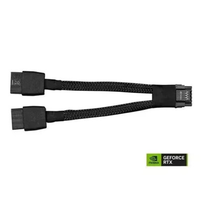  Original OEM nVIDIA RTX 5070 Ti 12VHPWR 12V-2x6 Adapter 2x 8-pin PCIe to 16-pin