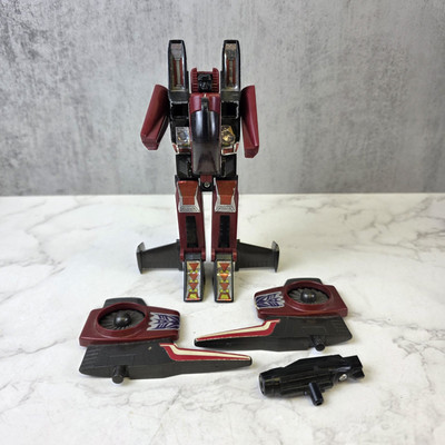 Authentic 1985 Transformers G1 Thrust Vintage Hasbro Action Figure, 