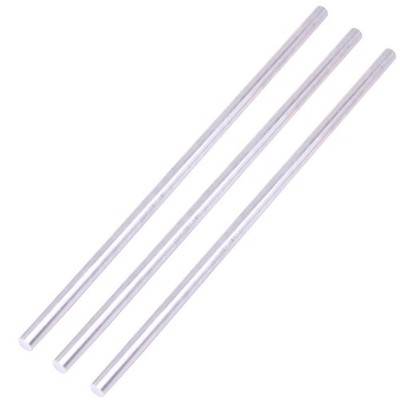 Vernuos 3 Pieces 1/2 Diameter 6061 Aluminum Round Rod 12 Long0/ -.01 T6511