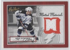 2005-06 Upper Deck Bee Hive materiales mate Brad Richards #MM-BR 0f3